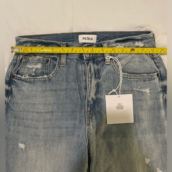 Pistola Stevie High Rise Relaxed Flare Jean - Picture 4 of 7